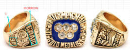 1980 USA Olympic Hockey Ring name MORROW and his number was 3 - $17.99