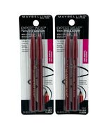 Maybelline Expert Wear Twin Brow and Eye Pencils 101 Velvet Black Lot Of... - €8,95 EUR
