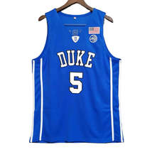 RJ Barrett #5 Duke DareDevils Classic Throwback Vintage Jersey - £40.57 GBP