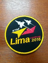 Lima Langkawi Rtaf 2015 Royal Thai Air Force Original Gripen Sqn. Patch Rare - $9.95