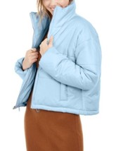 MSRP $90 Celebrity Pink Juniors&#39; Cropped Puffer Coat Blue Size XL NWOT - $19.95