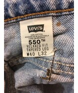 39 x 32 ~ Tag: 40 x 32 ~ Vintage Levi’s 550 Orange-Tab Jeans ~ See Descr... - €84,74 EUR