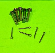 5549 Rotary Shear Pins W/ Cotter Pins Fits MTD 738-04124A - Qty. 5pcs - £6.19 GBP