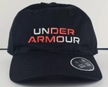 Under Armour Kids Cap/Youth Branded Log Hat - Black/Red  OSFM - $18.70