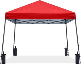 Outdoor Canopy Tent In Red By Abccanopy That Pops Up Stably. - £95.59 GBP