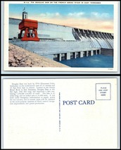 Tennessee Postcard - Tva, Douglas Dam, French Broad River G17 - £2.53 GBP
