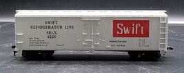 Vtg Tyco HO Swift Refrigerator Line Box Car Silver SRLX #4226 - €12,87 EUR