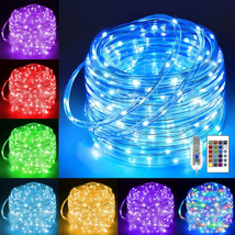 Rope Lights Outdoor Color Changing 33FT 100 LED Waterproof String Lights NEW - £23.73 GBP