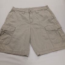 Columbia AM4488 Men's Tan/Beige Cotton Cargo Shorts Size 34 (34×10) image 14