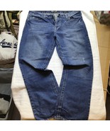 CJ Black jeans, &quot;Relaxed Straight&quot; sz 38/32 (37&quot;Wx30&quot;L) distressed, blue - $20.78 CAD