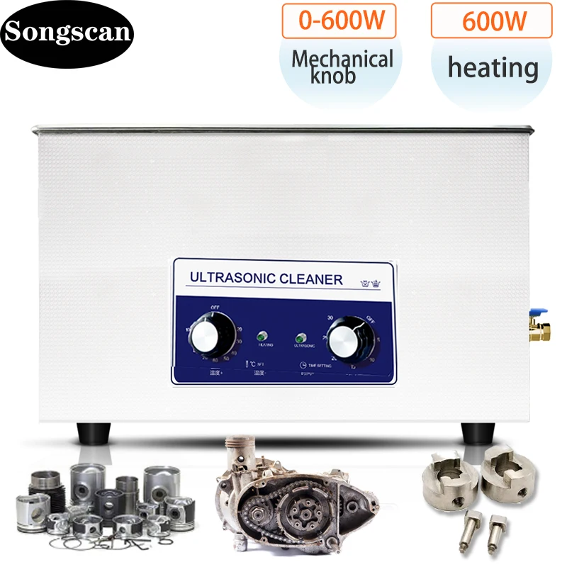 Knob Ultrasonic Cleaner with Heater,Mini Portable Washing Machine,Ultras... - $355.81+