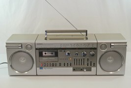 Citizen JTR1322 Boombox Portable Stereo Radio Cassette Recorder My Compo Works - £773.23 GBP