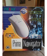 Vintage Primax Prima Navigator Serial Mouse NoS! Rare HTF! - £30.39 GBP