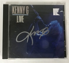 Kenny G Signed Autographed &quot;Live&quot; Music CD - COA/HOLO - $49.99