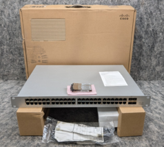 Cisco Meraki MS130-48P-HW Gigabit PoE Switch 48-Port New Unclaimed - $1,999.99