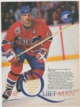  Montreal Canadiens Kirk Muller On The Back Check 1993 Pinup Photo 8x10  - £1.55 GBP