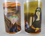 Set of 2 Maxine Glasses The Screaming Fit and Hissin and Moaning Lisa Hi... - £13.91 GBP
