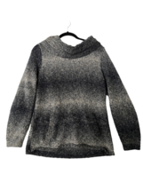 Royal Robbins Womens Sweater Cowl Neck Tunic W/ Pocket Long Sleeve Gray Size L - £13.80 GBP