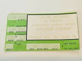 Jefferson Starship Metal Rock Concert Ticket Stub vtg 1976 Colorado Mcni... - £77.81 GBP