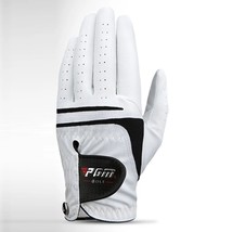 Free shipping PGM  New Golf Gloves 1 pc Lambskin+PU leather Gloves gift Left rig - £85.68 GBP
