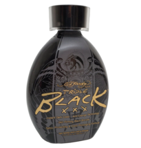 Ed Hardy Triple Black XXX Instant Dark Black Bronzer Tanning Bed Lotion-... - $38.61