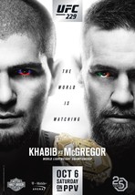 UFC 229 Fight Poster 11x17 Inches - Khabib Nurmagomedov vs Conor McGregor | NEW - £12.86 GBP