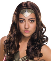 Secret Wishes Women&#39;s Batman v Superman: Dawn of Justice Deluxe Wonder Woman Wig - £83.84 GBP