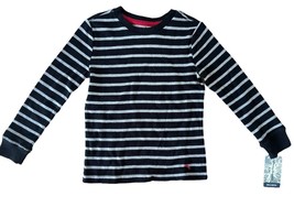 Tommy Bahama Boy&#39;s Thermal Top Tee Long Sleeve Striped Cotton Size S (5/6) - £11.72 GBP