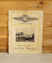 1904 Antique Eastern Gazette Dexter Maine Magazine With Railroad Short L... - $48.48