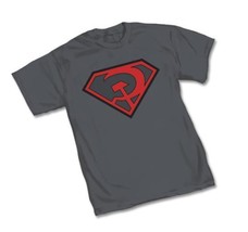 Superman Red Son T Shirt DC Comics Graphitti Designs Gray T Shirt NEW - $28.49
