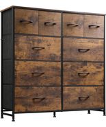 10 Deep Drawers  Fabric Dresser for Bedroom - £89.91 GBP