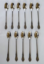 Kennett Square Distinction Deluxe Oneida Stainless Flatware 11 Iced Tea Spoons - $48.46