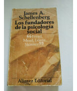 Los Founders de La Psychologie Sociale James Schellenberg 1985 Livre Esp... - $13.23