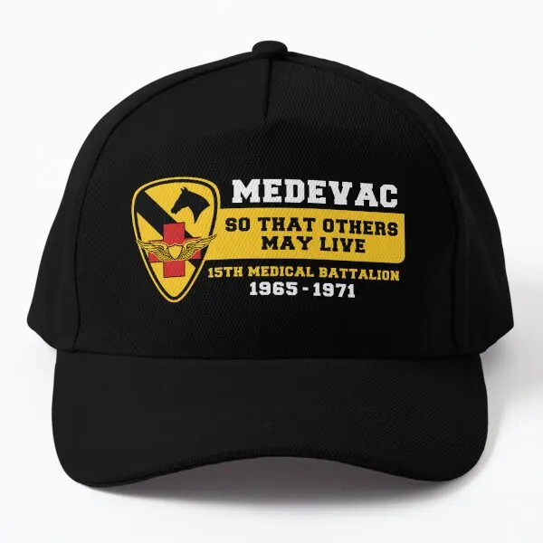 Medevac 15Th Medical Battalion 1St C Baseball Cap Hat Black Snapback Casquette  - £12.62 GBP