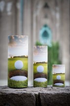 Set of Large, Med &amp; Small Golf Ball Scattering Tube Cremation Urns for Ashes - £183.84 GBP