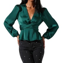 Astr eliana top in Forest Green - size XS - £37.94 GBP