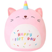 Cat Plush Toy Unicorn Cat Stuffed Animal Cute Birthday Cat Plushies Pillow Soft  - £31.96 GBP