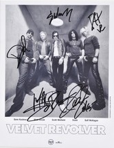 Velvet Revolver Signed Photo X5 - Slash, Scott Weiland, Duff Mc Kagen, Matt Sorum - £686.51 GBP