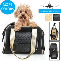 Airline Approved Mystique Fashion Designer Travel Pet Dog &amp; Cat Carrier Tote Bag - £34.12 GBP