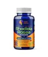 Rhodiola Rosea: 2400mg Stress Relief &amp; Mood Support, 60 Concentrated Cap... - £7.59 GBP