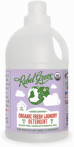 Rebel Green USDA Organic HE Liquid Fresh Laundry Detergent - Natural &amp; Hypoaller - £38.03 GBP