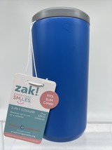 Zak! 2In1 Drink Cooler Vacuum Insulated Stainless Steel Tumbler Slim Can... - $104.34 MXN