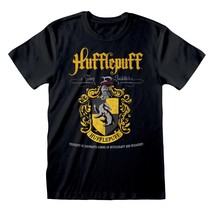 Harry Potter - Hufflepuff Crest 2 Official Tee T-Shirt Mens Unisex - £25.33 GBP