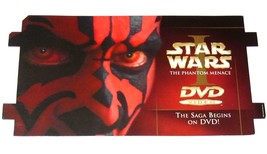 Star Wars I The Phantom Menace Darth Maul DVD Release Original Store Display EX - £78.68 GBP