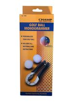 CHAMP GOLF BALL MONOGRAMMER, PERSONALIZES YOUR GOLF BALLS. - $13.13