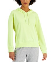 Jenni Womens On Repeat Hooded Pajama Top,Sunny Lime,X-Large - £38.36 GBP