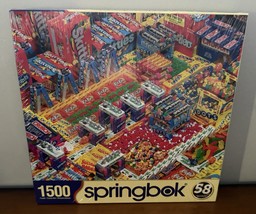 New Springbok Puzzle Candy Bars 1500 Piece 2021 Sealed Kit Kat Skittles ... - $21.78
