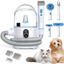 Dog Grooming Kit, Pet Grooming Vacuum, Dog Shaver With 5 Pet Grooming Tools, 99% - £64.65 GBP