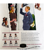 1947 Recognized Hatter Hats Advertisement Easter Fashion Clothing Vintag... - $29.99