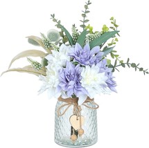 Faux Flowers With Vase,Artificial Silk Flowers In Vase, Fake Plant, Dust... - $652.02 MXN